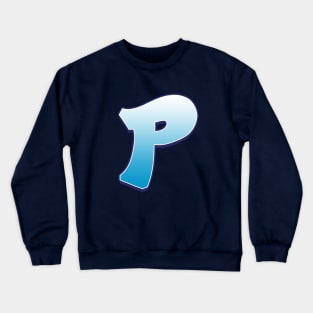 P - Blue Crewneck Sweatshirt